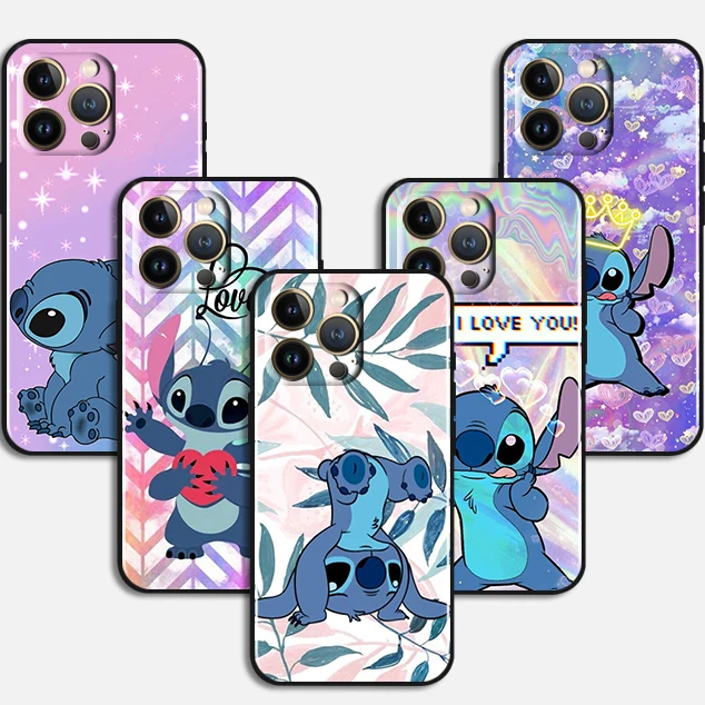 Cartoon Stitch Cute Case For Apple iPhone 14 13 12 11 Pro Max Mini Silicone Soft TPU Black Phone Cover Capa Coque Shell Funda
Cartoon Stitch Cute Case For Apple iPhone 14 13 12 11 Pro Max Mini Silicone Soft TPU Black Phone Cover Capa Coque Shell Funda