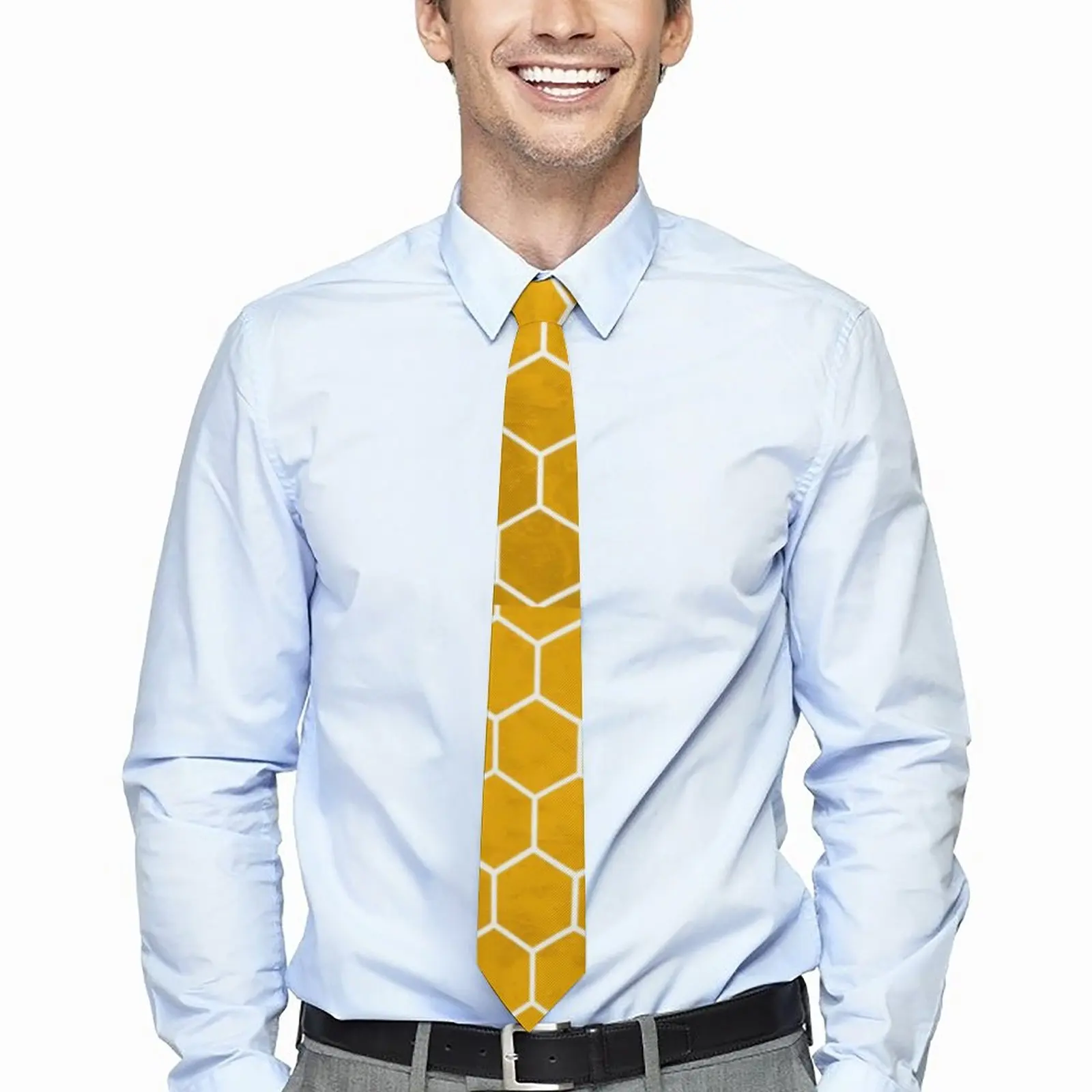 

Мужской галстук, желтые Галстуки для воротника, шестигранный, Милый Забавный галстук для воротника, графический Свадебный галстук высокого качества