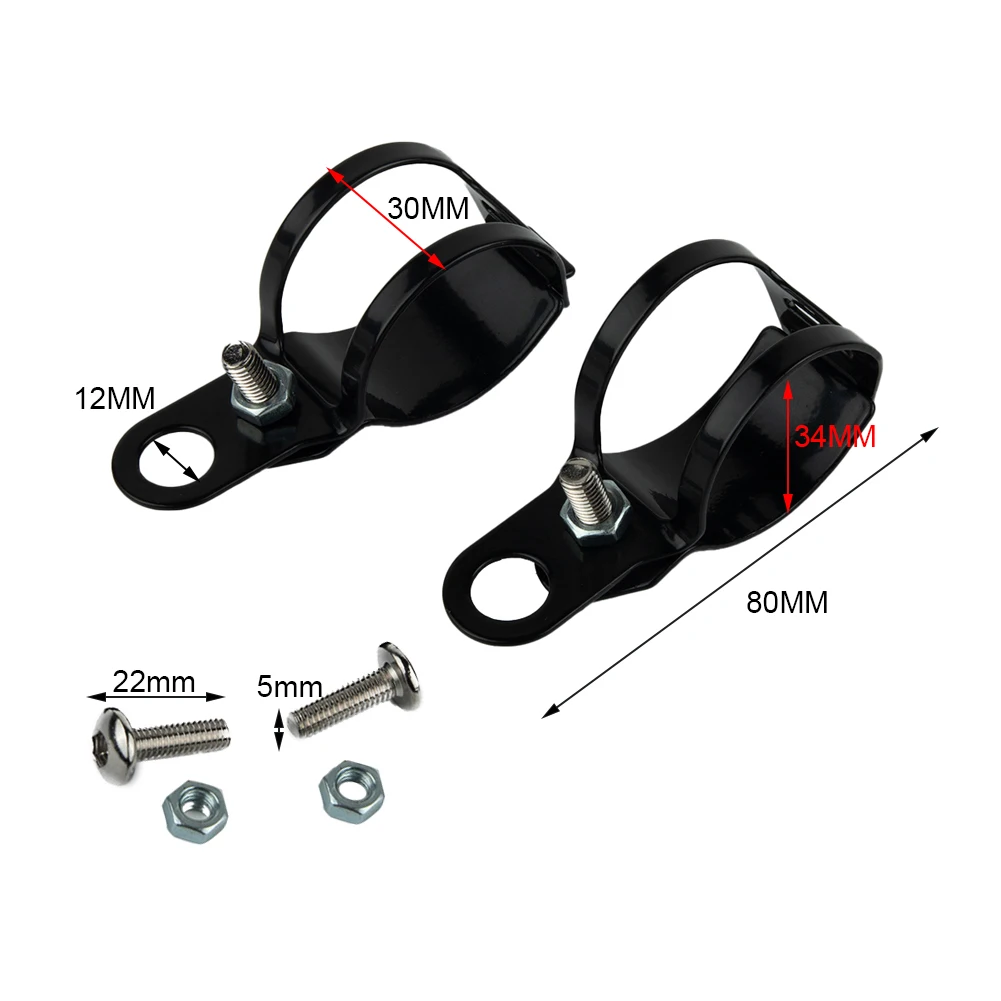 2pcs Universal Motorcycle Fork Mount Bracket Clamp Holder Aluminum Alloy 35-50mm Spot Fog Light Turn Signal Bracket Accessories
2pcs Universal Motorcycle Fork Mount Bracket Clamp Holder Aluminum Alloy 35-50mm Spot Fog Light Turn Signal Bracket Accessories
