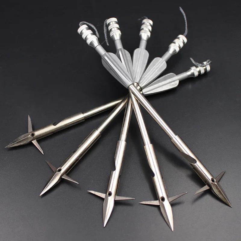 Multi-edge Sharp Dart Head with Tail for Fishing Reel Slingshot Darts Assemble Outdoor Hunting Archery Fish Dart Fishing Tool
Multi-edge Sharp Dart Head with Tail for Fishing Reel Slingshot Darts Assemble Outdoor Hunting Archery Fish Dart Fishing Tool
