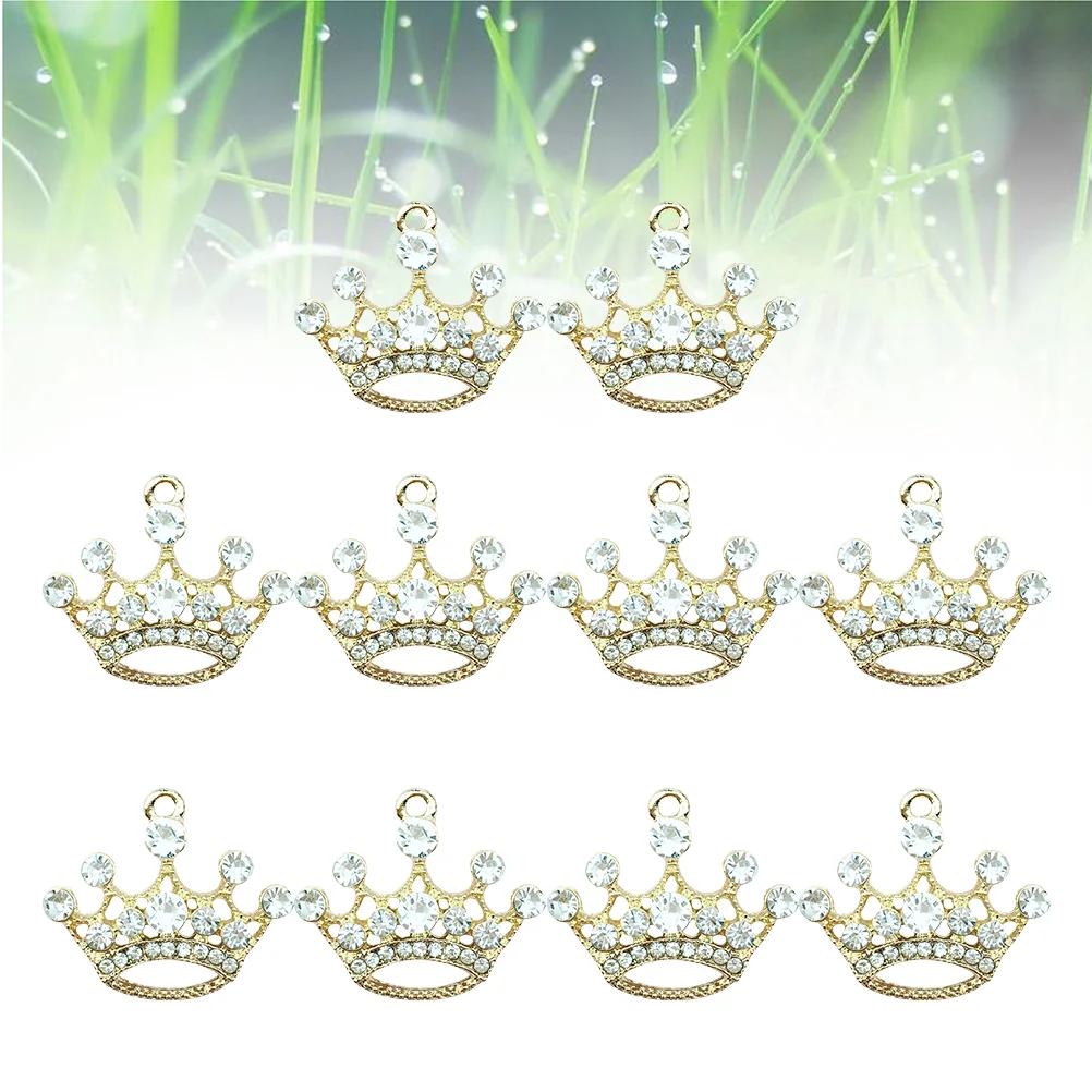 10 Pcs Paste Drill Rhinestone Jewelry Princess Charms Ornament Making Accessories
10 Pcs Paste Drill Rhinestone Jewelry Princess Charms Ornament Making Accessories