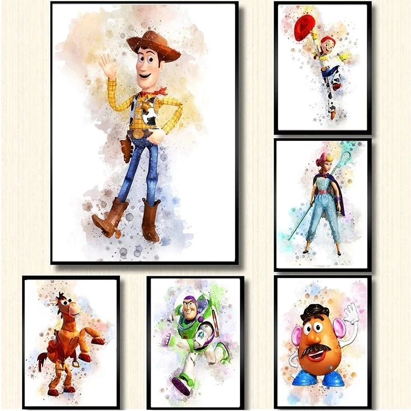 Home Decor Toy Story Canvas Disney Pictures Wall Art Paintings Buzz Lightyear Prints Modern Modular Poster Living Room No Frame
Home Decor Toy Story Canvas Disney Pictures Wall Art Paintings Buzz Lightyear Prints Modern Modular Poster Living Room No Frame