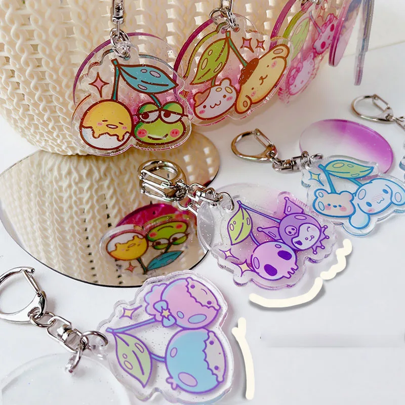 Kawaii Cherry Sanrio Pendant Hellokitty Kuromi LittleTwinStars Acrylic Diy Gooka Acrylic Plate Blush Sheet Keychain
Kawaii Cherry Sanrio Pendant Hellokitty Kuromi LittleTwinStars Acrylic Diy Gooka Acrylic Plate Blush Sheet Keychain