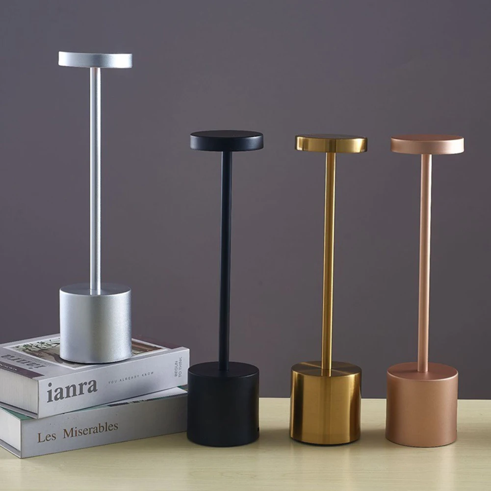 Touch Sensor LED Bar Table Lamp USB Wireless Metal Retro Desk Lamp Three-Level Dimming Atmosphere Lamp Night Light Bar Restauran
Touch Sensor LED Bar Table Lamp USB Wireless Metal Retro Desk Lamp Three-Level Dimming Atmosphere Lamp Night Light Bar Restauran