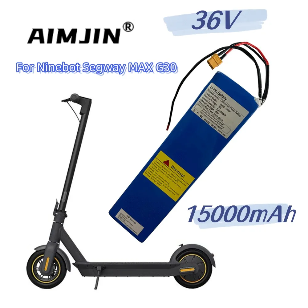 Литий-ионный аккумулятор для электроскутера Segway Ninebot MAX G30, 36 В, 15 Ач, 540wH, 18650
Литий-ионный аккумулятор для электроскутера Segway Ninebot MAX G30, 36 В, 15 Ач, 540wH, 18650