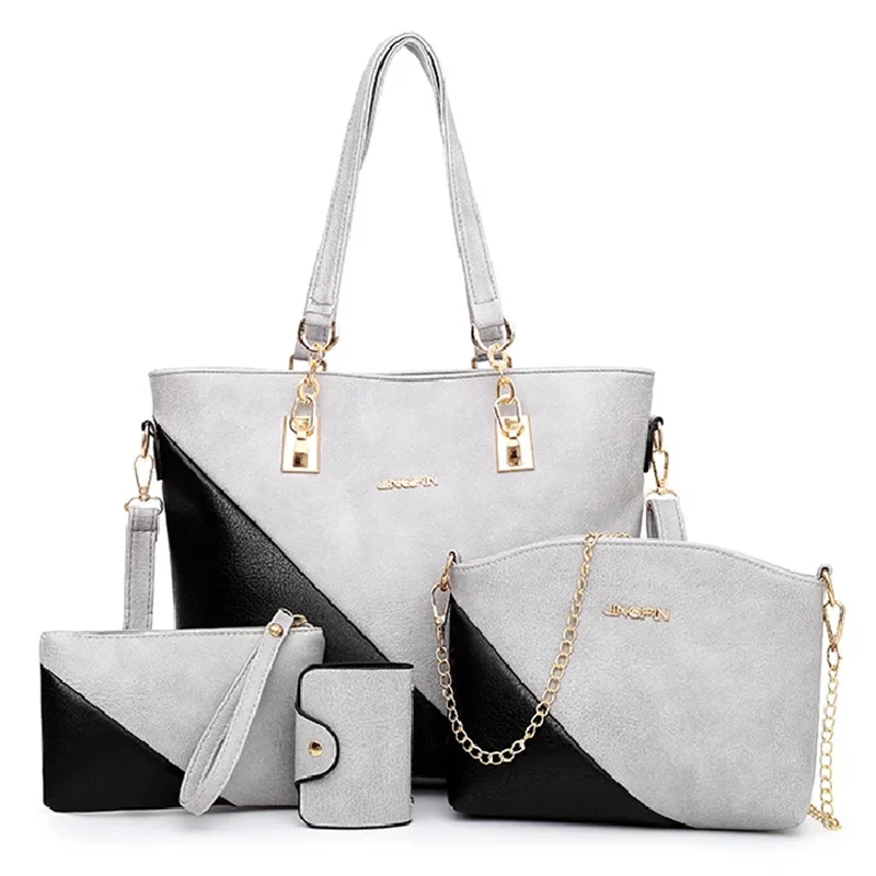 4 Piece/Set Composite Bags for Women Casual Purses and Handbags Luxury Designer Women Leather Shoulder Messenger Bag Retro Tote
4 Piece/Set Composite Bags for Women Casual Purses and Handbags Luxury Designer Women Leather Shoulder Messenger Bag Retro Tote