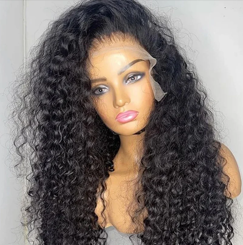 Soft Kinky Curly 26inch Long Curly Glueless Natural Black Lace Front Wig For Women Babyhair Pre Plucked Daily Deep Part Wig
Soft Kinky Curly 26inch Long Curly Glueless Natural Black Lace Front Wig For Women Babyhair Pre Plucked Daily Deep Part Wig