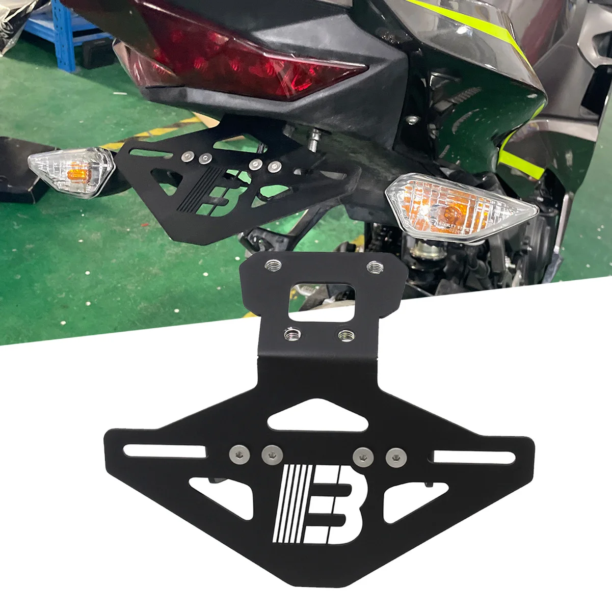 Semspeed For Kawasaki Ninja400 Z400 Tidy Tail License Plate Holder Rear License Short Tail Holder Bracket Ninja 400 Z400 2022
Semspeed For Kawasaki Ninja400 Z400 Tidy Tail License Plate Holder Rear License Short Tail Holder Bracket Ninja 400 Z400 2022