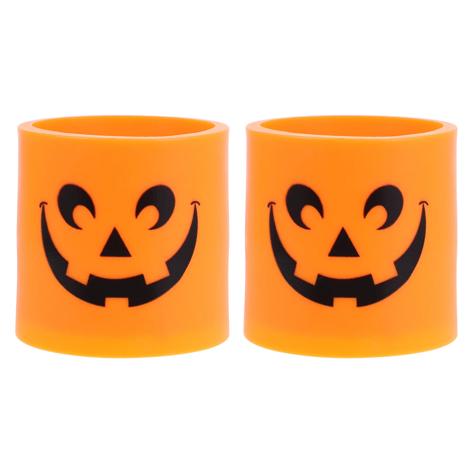 2 Pcs Halloween Jack-o-lantern Tealight Candles Electronic LED Lamp Funny Face Plastic
2 Pcs Halloween Jack-o-lantern Tealight Candles Electronic LED Lamp Funny Face Plastic