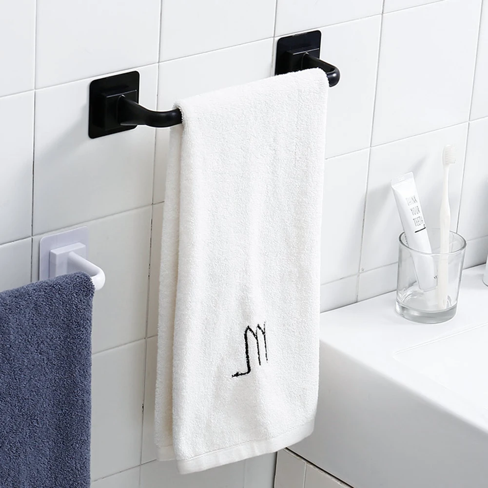 Bathroom Towel Bar Wall-Mounted Towel Holder Rail Rack Towel Hanger Rack Adhesive Storage Organizer Bathroom Accessories
Bathroom Towel Bar Wall-Mounted Towel Holder Rail Rack Towel Hanger Rack Adhesive Storage Organizer Bathroom Accessories