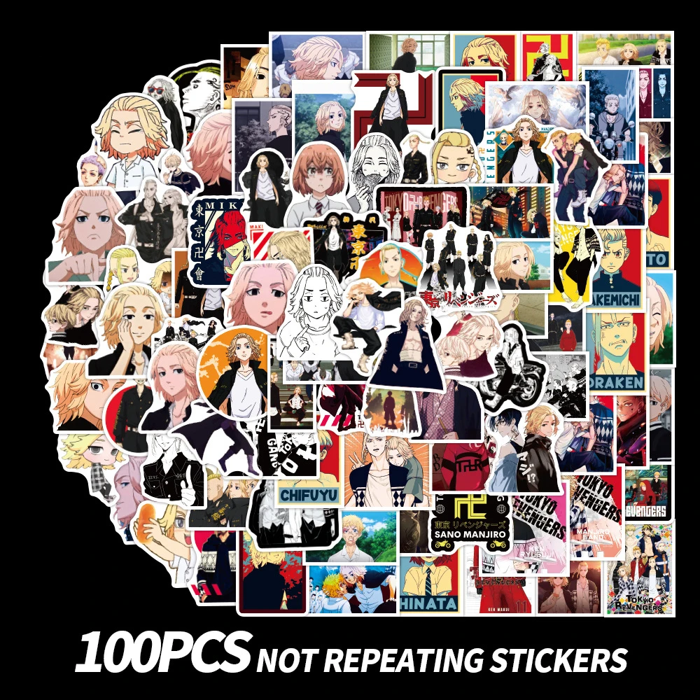 50/100 шт./компл. Стикеры из аниме «Мстители Токио», Manjiro Sano Ken Ryuguji Mikey Draken Keisuke Baji Takashi Mitsuya, ПВХ наклейки в подарок
50/100 шт./компл. Стикеры из аниме «Мстители Токио», Manjiro Sano Ken Ryuguji Mikey Draken Keisuke Baji Takashi Mitsuya, ПВХ наклейки в подарок