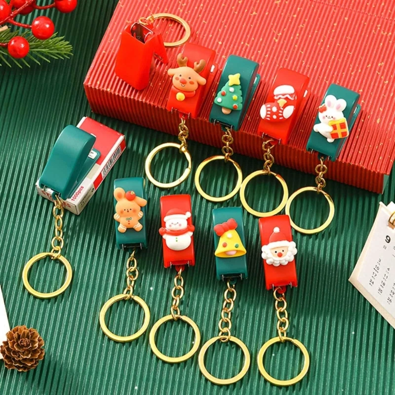 

Набор рождественских степлеров включает мини-офисный степлер 750 скоб № 10