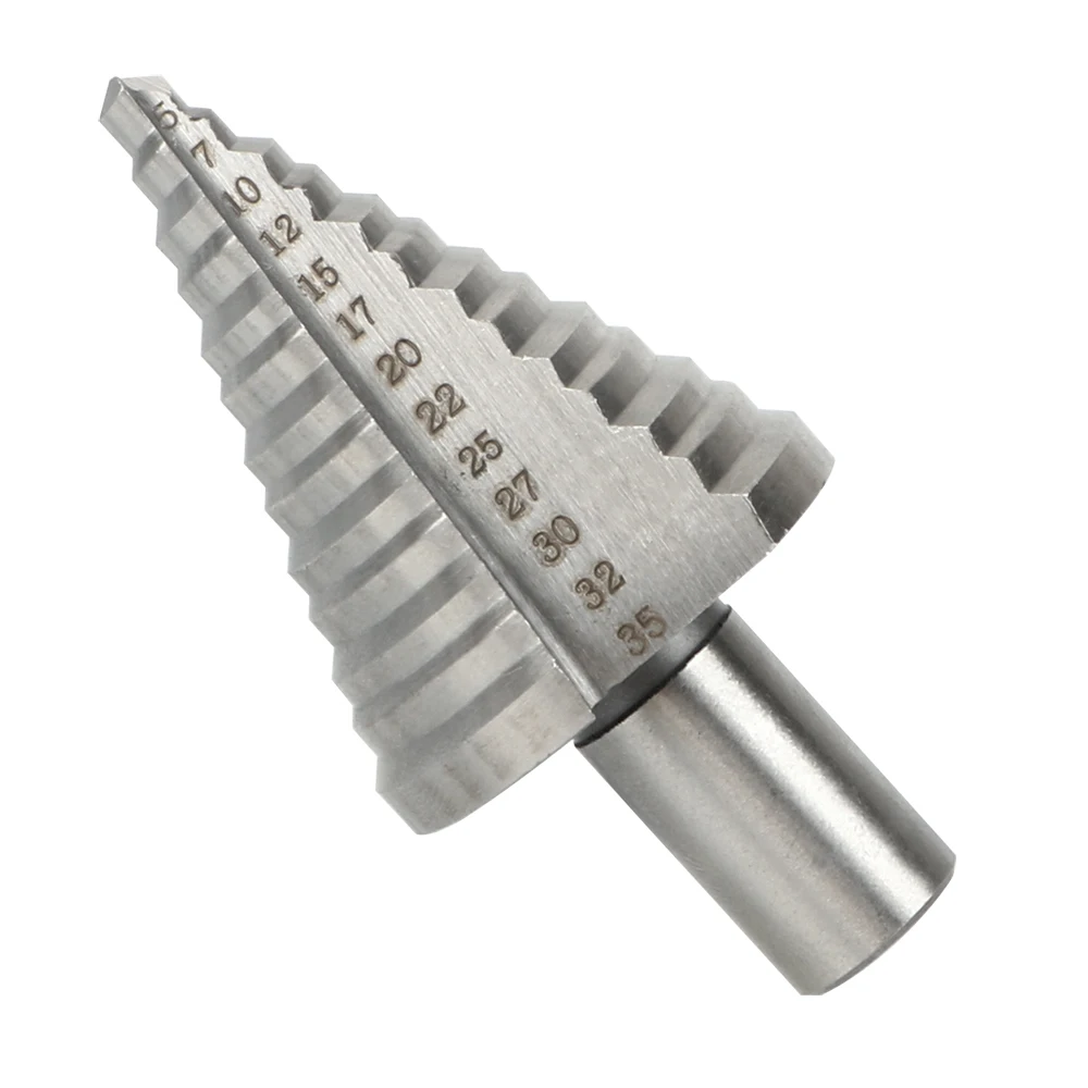 Bit Mm 5-35 Wood Cone 13 Tools Step Hole Metal Fluted Drill Edges Drill Power Tool Drilling Cutter Step Bits Drill
Bit Mm 5-35 Wood Cone 13 Tools Step Hole Metal Fluted Drill Edges Drill Power Tool Drilling Cutter Step Bits Drill