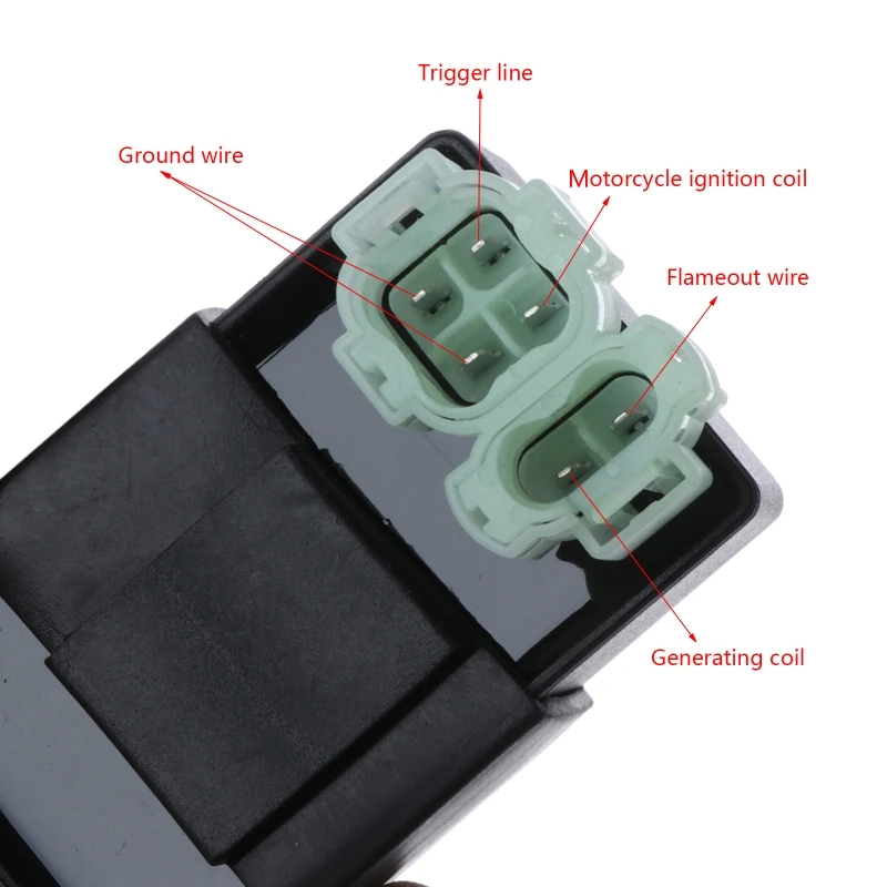 6Pin AC CDI Ignition Box for 50cc 60cc 80cc 100cc 125cc 150cc 180cc 200cc Moped Scooter ATV Quad Motorcycle
6Pin AC CDI Ignition Box for 50cc 60cc 80cc 100cc 125cc 150cc 180cc 200cc Moped Scooter ATV Quad Motorcycle