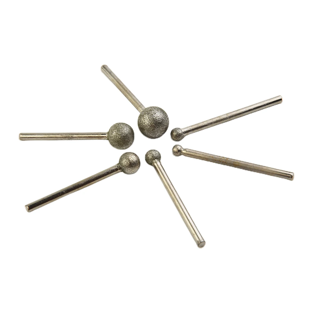 Useful New Practical Durable Diamond Round Ball Burr Drill Bit Grinding Needle Head Pack Tool 4-12mm 4/5/6/8/10/12mm
Useful New Practical Durable Diamond Round Ball Burr Drill Bit Grinding Needle Head Pack Tool 4-12mm 4/5/6/8/10/12mm