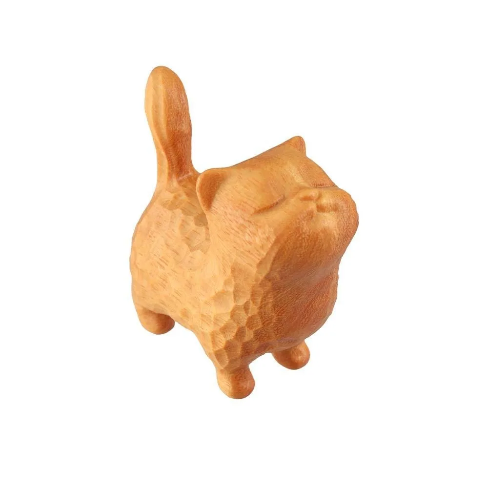 Деревянная статуэтка кошки
Деревянная статуэтка кошки