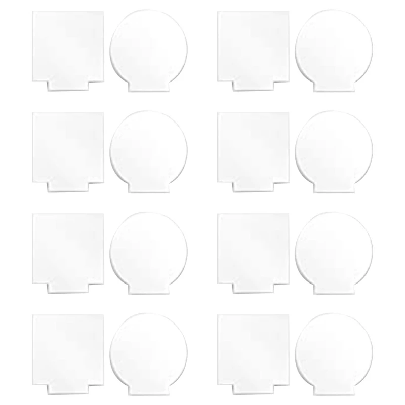 16 Pieces Acrylic Sheets 16 Pieces 2 Mm Acrylic Organic Glass Sheets Transparent Acrylic Plates Round Squares
16 Pieces Acrylic Sheets 16 Pieces 2 Mm Acrylic Organic Glass Sheets Transparent Acrylic Plates Round Squares