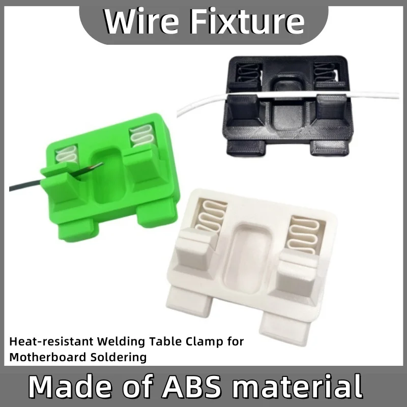 НОВЫЙ кронштейн для приспособления для сварочной проволоки из АБС-пластика, сварочный зажим, фиксированный зажим для толстой и тонкой проволоки, держатель кабеля, инструмент для ремонта пайки
НОВЫЙ кронштейн для приспособления для сварочной проволоки из АБС-пластика, сварочный зажим, фиксированный зажим для толстой и тонкой проволоки, держатель кабеля, инструмент для ремонта пайки