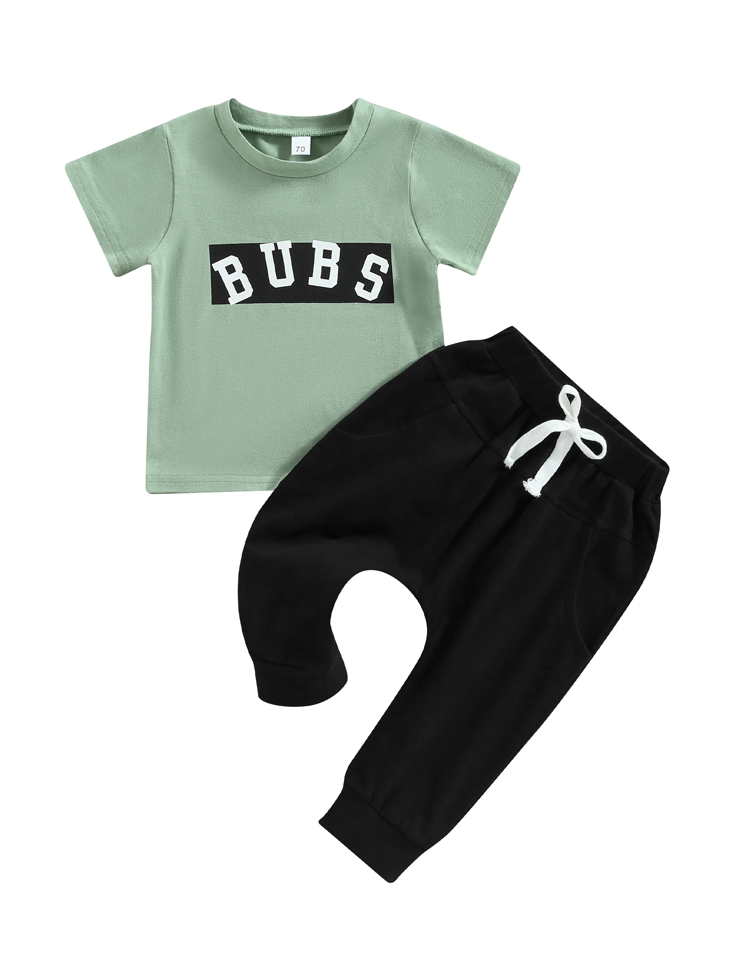 Toddler Baby Boy Outfits Clothes Set Letter Print Short Sleeve Crewneck T-Shirt Top Jogger Pants 2Pcs Clothes Suit
Toddler Baby Boy Outfits Clothes Set Letter Print Short Sleeve Crewneck T-Shirt Top Jogger Pants 2Pcs Clothes Suit