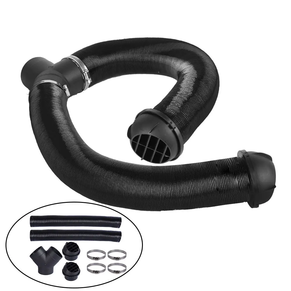 75mm Car Heater Air Outlet + Ducting Y Branch +Parking Heater Air Vent+ 4Pcs Hose Clip For Parking Diesel Heater Replacement
75mm Car Heater Air Outlet + Ducting Y Branch +Parking Heater Air Vent+ 4Pcs Hose Clip For Parking Diesel Heater Replacement