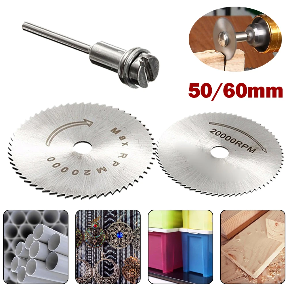HSS Mini Circular Saw Blades Diamond Cutting Discs Metal Wood Cutting Discs Rotary Tool Accessories Cutting Wood 50 60mm
HSS Mini Circular Saw Blades Diamond Cutting Discs Metal Wood Cutting Discs Rotary Tool Accessories Cutting Wood 50 60mm