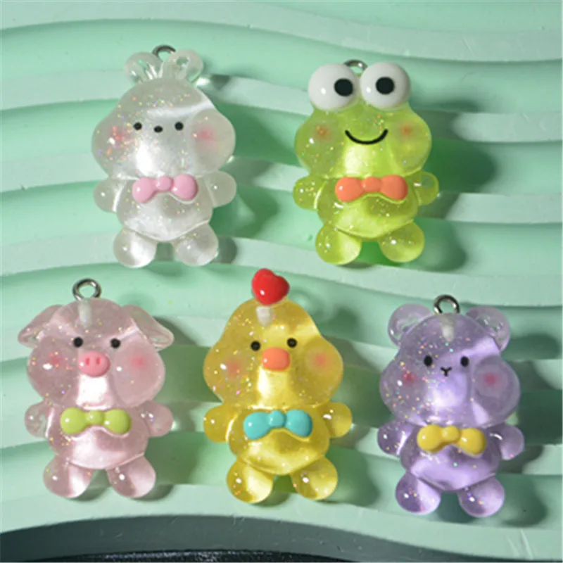 10pcs cartoon Frog pig Resin Charms for DIY For Jewelry Making Key Bracelet Earring Necklace Pendant Supplies
10pcs cartoon Frog pig Resin Charms for DIY For Jewelry Making Key Bracelet Earring Necklace Pendant Supplies
