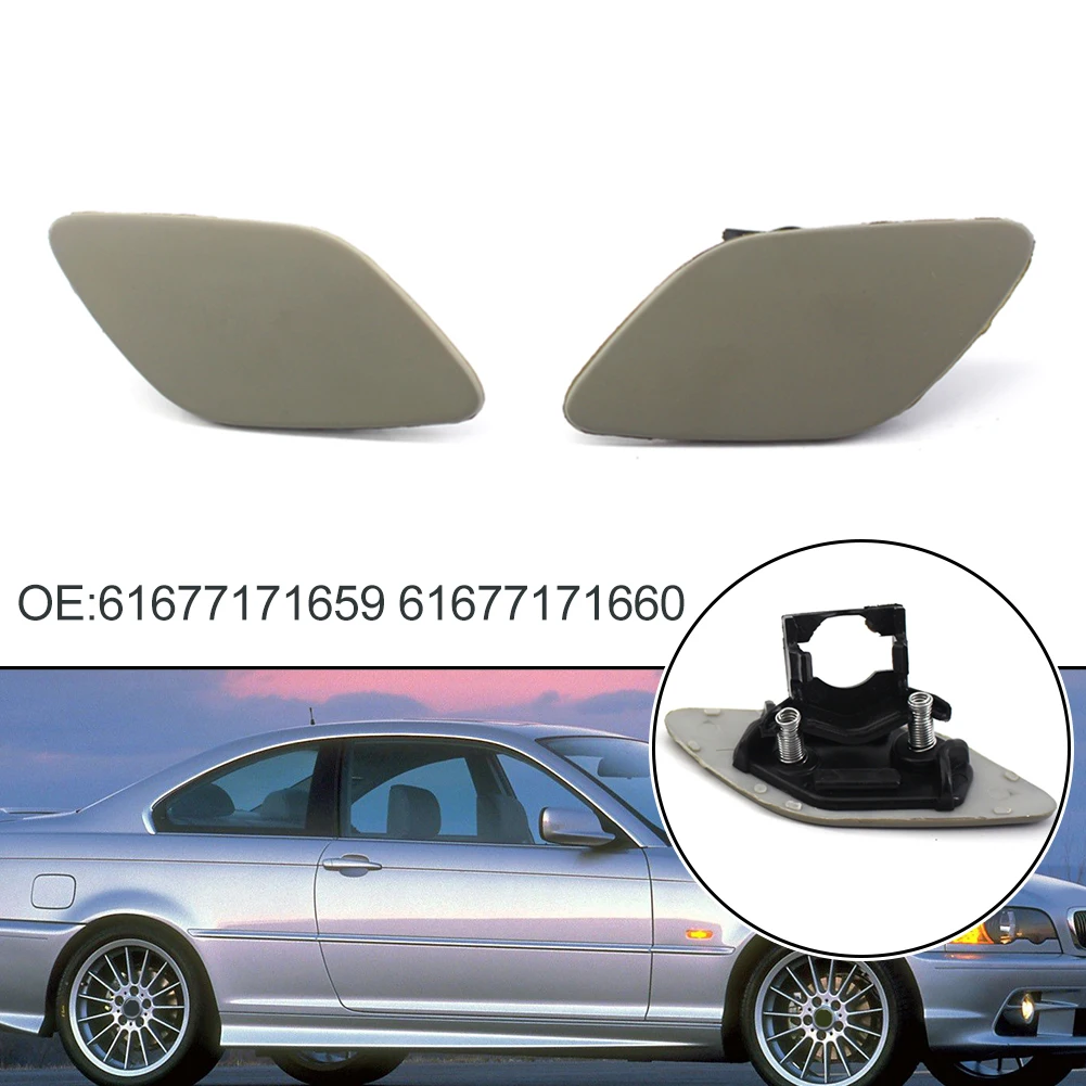 1 Pair Of For BMW Headlight Washer Cover Left + Right Headlamp Washer Nozzle Cap For BMW 328i 335i Convertible 2007-2010
1 Pair Of For BMW Headlight Washer Cover Left + Right Headlamp Washer Nozzle Cap For BMW 328i 335i Convertible 2007-2010