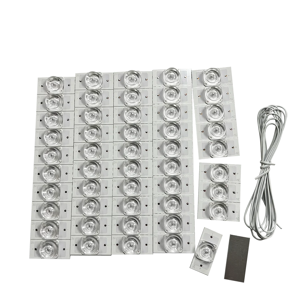 200/100/50/10PCS 3V 6V LED Light Emitting Diode SMD Light Bead with Optical Lens Fliter for 32-65 LED Strip Light TV Repair
200/100/50/10PCS 3V 6V LED Light Emitting Diode SMD Light Bead with Optical Lens Fliter for 32-65 LED Strip Light TV Repair