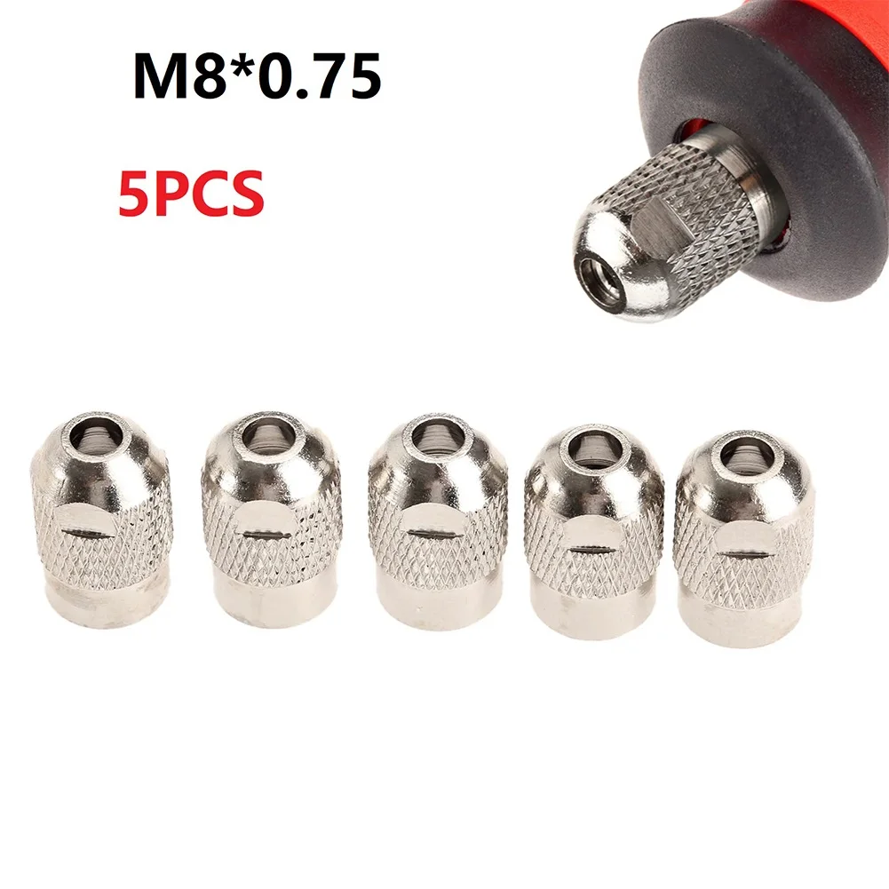 5pcs M8*0.75mm Flexible Electric Mill Shaft Screw Cap Nut Collet For Rotary Tool Electric Grinder Accessories
5pcs M8*0.75mm Flexible Electric Mill Shaft Screw Cap Nut Collet For Rotary Tool Electric Grinder Accessories