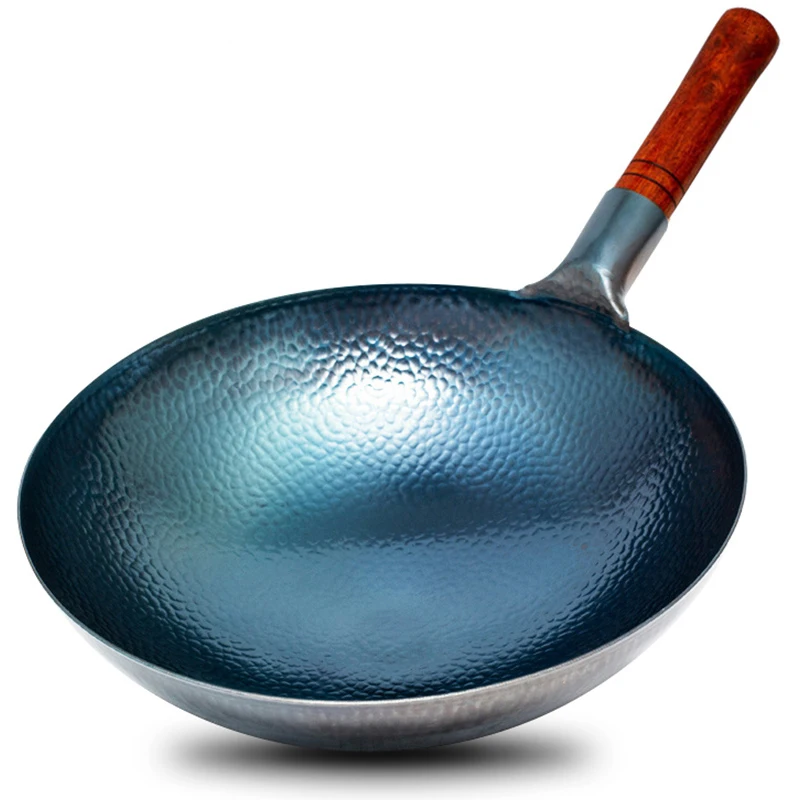 Traditional Chinese wok, Cast Iron Cookware Carbon Steel Round Bottom Wok,Beech Wood Anti-scald Handle, for Kitchen Gas Stove
Traditional Chinese wok, Cast Iron Cookware Carbon Steel Round Bottom Wok,Beech Wood Anti-scald Handle, for Kitchen Gas Stove