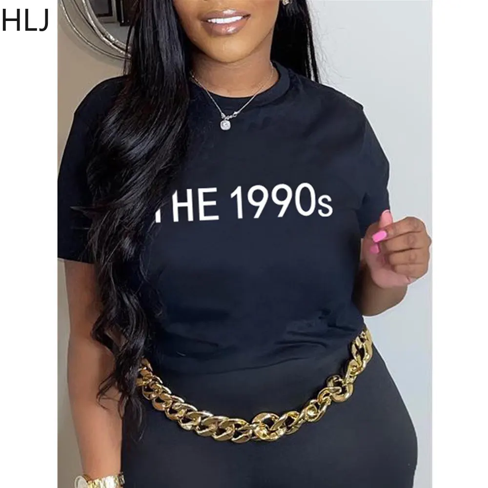HLJ Summer New Letter Print Short Sleeve Tshirts Women Round Neck Slim Tops Casual Printing Streetwear 2023 Female Tops Clothing
HLJ Summer New Letter Print Short Sleeve Tshirts Women Round Neck Slim Tops Casual Printing Streetwear 2023 Female Tops Clothing