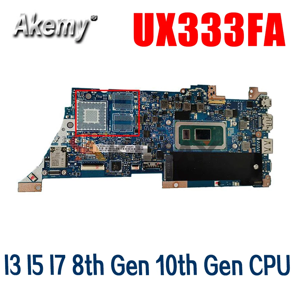 Материнская плата для ASUS ZenBook 13 UX333F UX333FA UX333FN U3300F Laotop, материнская плата UX333F I3 I5 I7 8-го поколения 10-го поколения ЦП 8 ГБ 16 ГБ ОЗУ
Материнская плата для ASUS ZenBook 13 UX333F UX333FA UX333FN U3300F Laotop, материнская плата UX333F I3 I5 I7 8-го поколения 10-го поколения ЦП 8 ГБ 16 ГБ ОЗУ