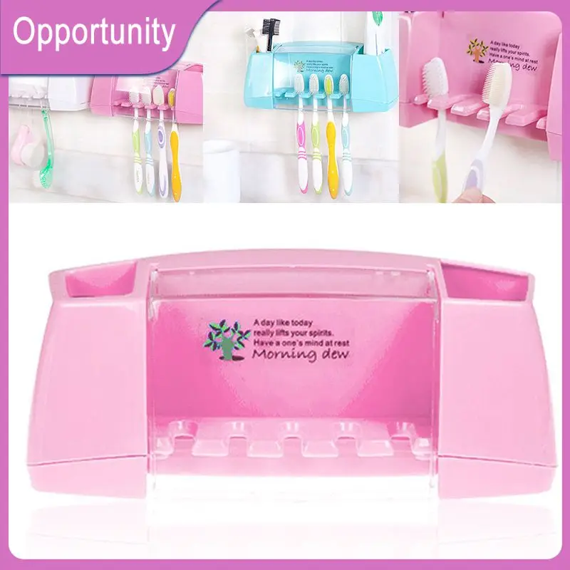 Multifunctional Toothbrush Holder Storage Box Bathroom Cosmetic Accessories Set Creative Strong Sticky Suction Hook Bracket
Multifunctional Toothbrush Holder Storage Box Bathroom Cosmetic Accessories Set Creative Strong Sticky Suction Hook Bracket