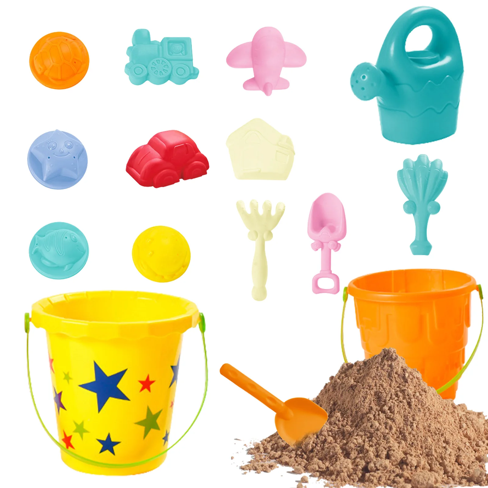 15pcs Beach Toys Set For Kids Sand Toys With Beach Shovel Set Outdoor Beach Toys Tool Kit For Boys And Girls Baby Bath Toy
15pcs Beach Toys Set For Kids Sand Toys With Beach Shovel Set Outdoor Beach Toys Tool Kit For Boys And Girls Baby Bath Toy
