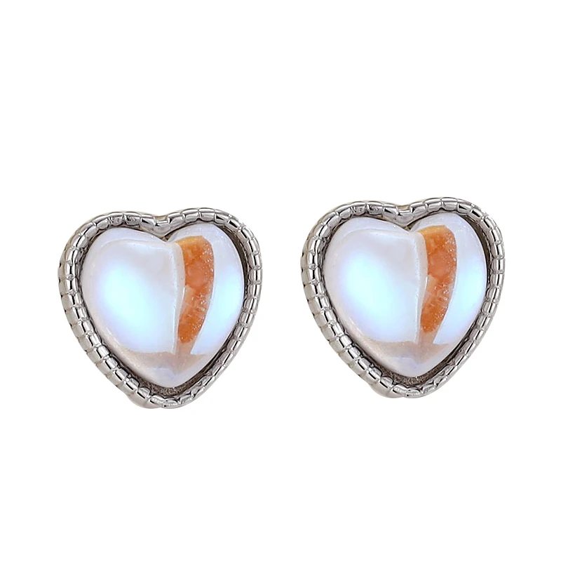 S925 PURE silver moonstone love stud earrings temperament personality crystal earrings fashion female jewelry
S925 PURE silver moonstone love stud earrings temperament personality crystal earrings fashion female jewelry