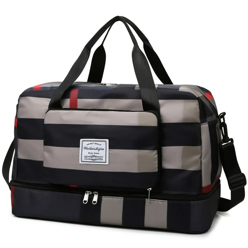 Foldable Travel Bags for Women Large Capacity Men's Sports Bag Weekend Messenger Dry and Wet Separation Shoes Organizer
Foldable Travel Bags for Women Large Capacity Men's Sports Bag Weekend Messenger Dry and Wet Separation Shoes Organizer