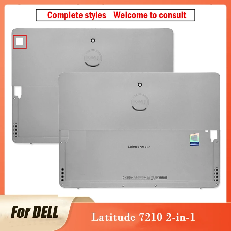 New Original For Dell Latitude 7210 2-in-1 Detachable Serie Laptop LCD Rear Lid Top Case Back Cover With Fingerprint Hole 0HKG02
New Original For Dell Latitude 7210 2-in-1 Detachable Serie Laptop LCD Rear Lid Top Case Back Cover With Fingerprint Hole 0HKG02