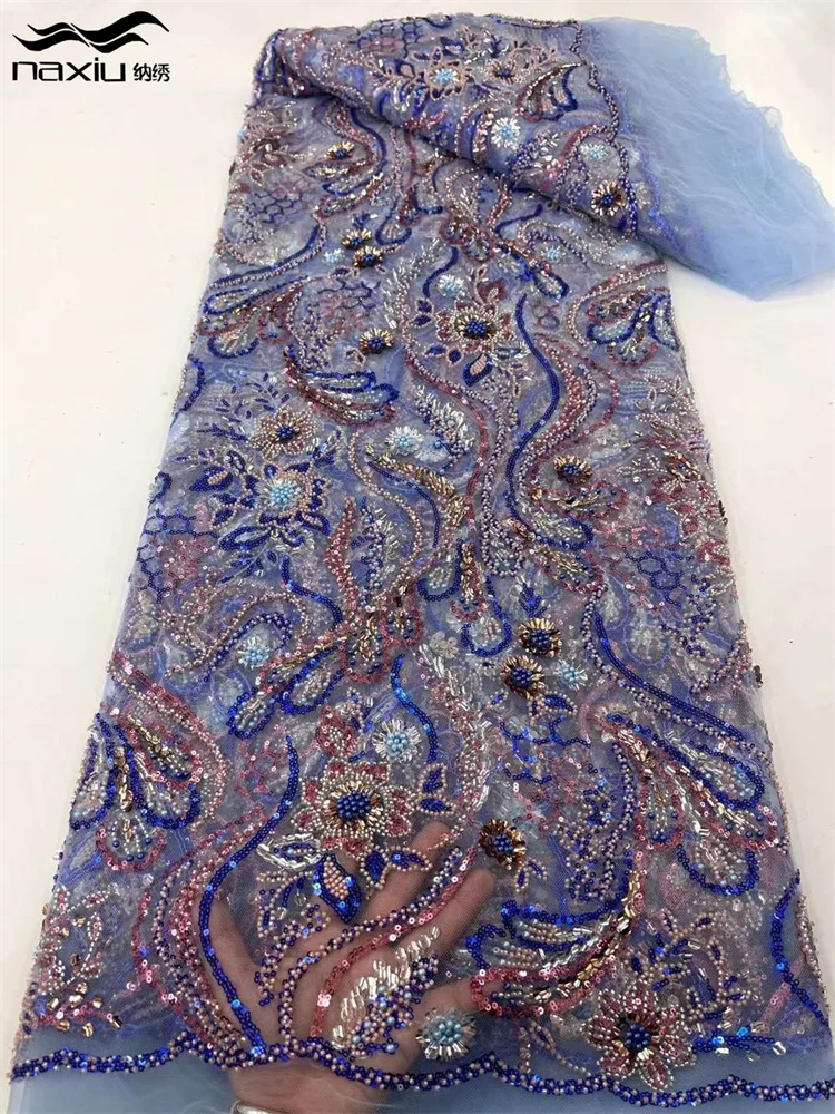 Madison Sequins Lace Fabrics African Handmade Beaded Tube Embroidered Tulle Luxury with Sewing Fabric For Party Dress
Madison Sequins Lace Fabrics African Handmade Beaded Tube Embroidered Tulle Luxury with Sewing Fabric For Party Dress