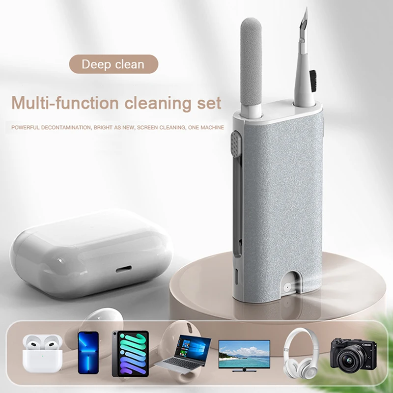 1Pcs 5 in 1 Multifunctional Earphone Cleaner Brush Kit Camera Phone Tablet Laptop TV Screen Cleaning Tools Headset Cleaning Pen
1Pcs 5 in 1 Multifunctional Earphone Cleaner Brush Kit Camera Phone Tablet Laptop TV Screen Cleaning Tools Headset Cleaning Pen