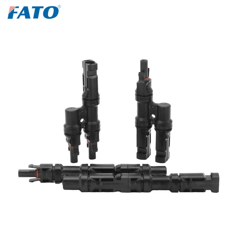 FATO 1 Pair PV-THC-01 Solar DC Connector 2 To1 High Quality Solar Male and Female Plug Connectors Solar Kits System
FATO 1 Pair PV-THC-01 Solar DC Connector 2 To1 High Quality Solar Male and Female Plug Connectors Solar Kits System