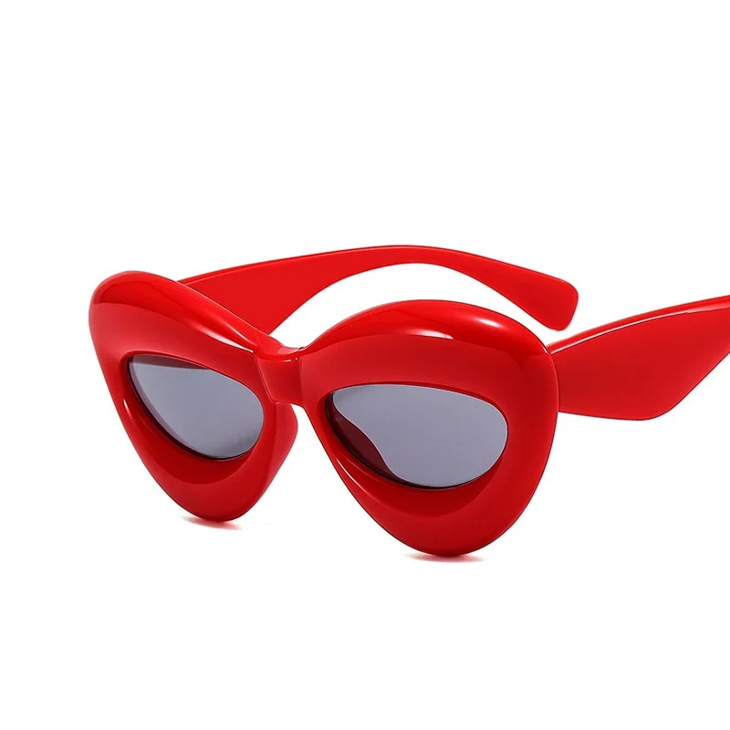 

Солнцезащитные очки «кошачий глаз» для мужчин и женщин, модные брендовые дизайнерские овальные очки конфетных цветов в стиле ретро, UV400, с желтыми и розовыми линзами