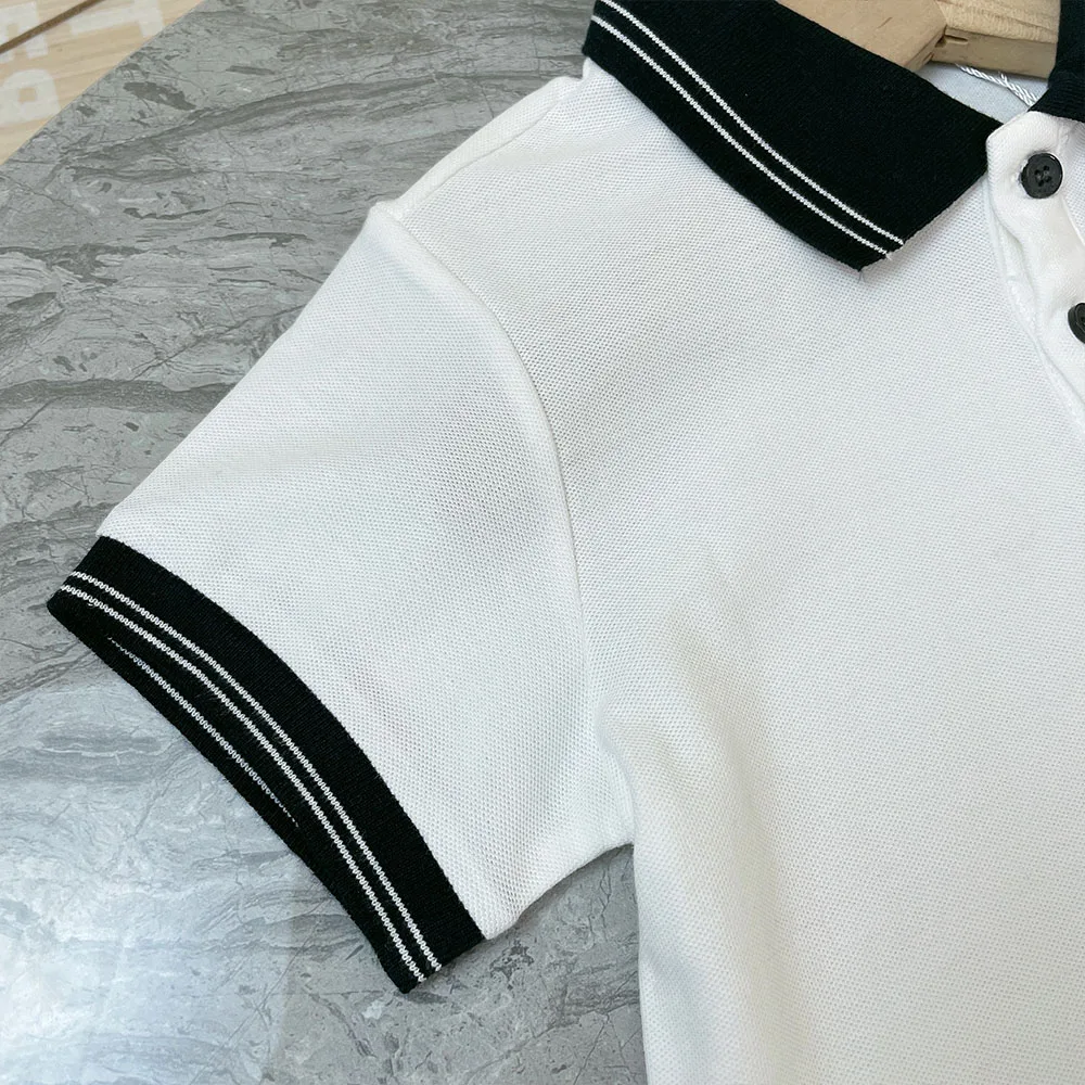 2022 High-end custom summer Boys' Polo Shirt Set 1967 Embroidered cotton short sleeve top + shorts
2022 High-end custom summer Boys' Polo Shirt Set 1967 Embroidered cotton short sleeve top + shorts