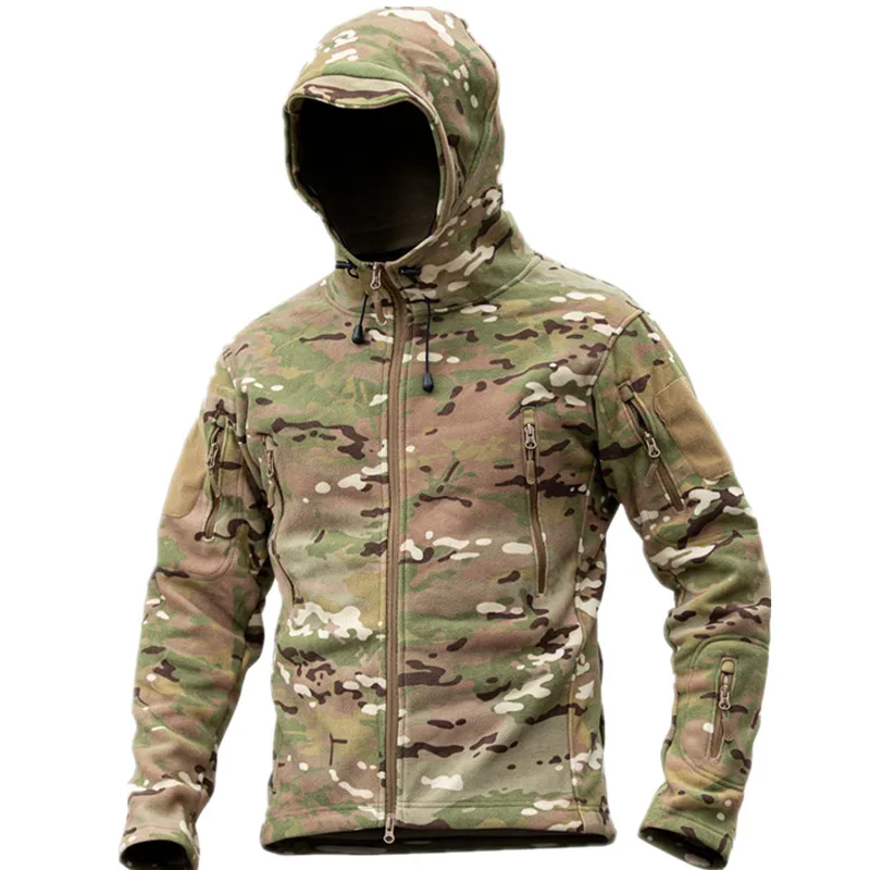 TAD MC Camo Autumn Winter Military Fleece Actical Jacket Men's Polar Warm Multicam Army Coat Outwear Hoodie
TAD MC Camo Autumn Winter Military Fleece Actical Jacket Men's Polar Warm Multicam Army Coat Outwear Hoodie