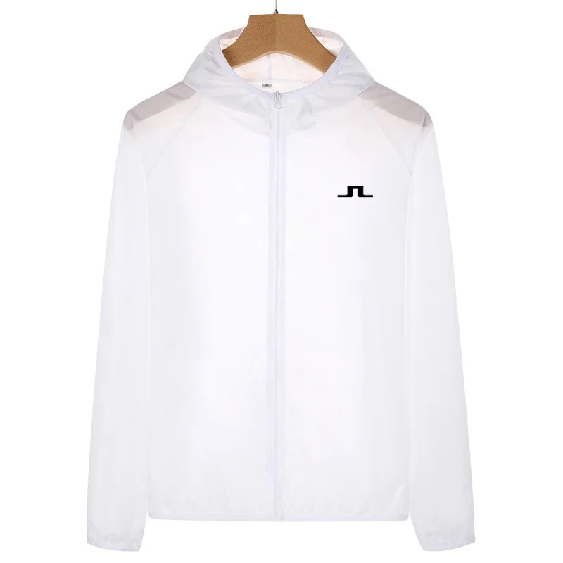 

Malbon Men's Ultra-Light Windbreaker Jackets Golf Quick Dry Skin Coat Sunscreen Waterproof UV Women Thin Outwear S-4XL