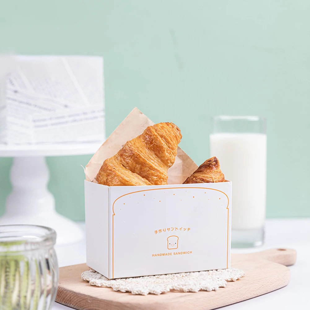 50PCS Kraft Paper Sandwich Burger Cake Packaging Boxes Bread Breakfast Wrapper Paper Toast Holding Tray Take Out Container
50PCS Kraft Paper Sandwich Burger Cake Packaging Boxes Bread Breakfast Wrapper Paper Toast Holding Tray Take Out Container