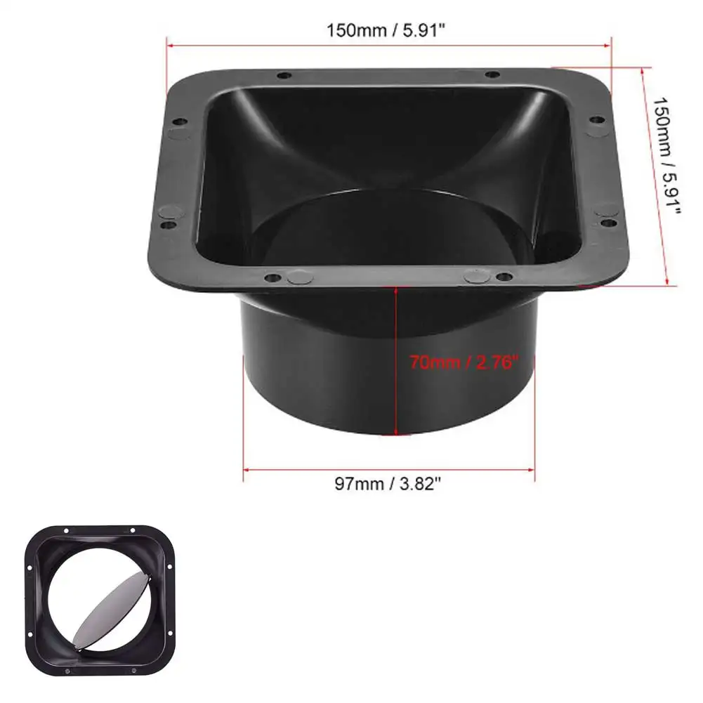 Convenient and Acid Resistant ABS Plastic Square Flange Duct Connector for 100/150mm Diameter Hose Durable and Efficient
Convenient and Acid Resistant ABS Plastic Square Flange Duct Connector for 100/150mm Diameter Hose Durable and Efficient