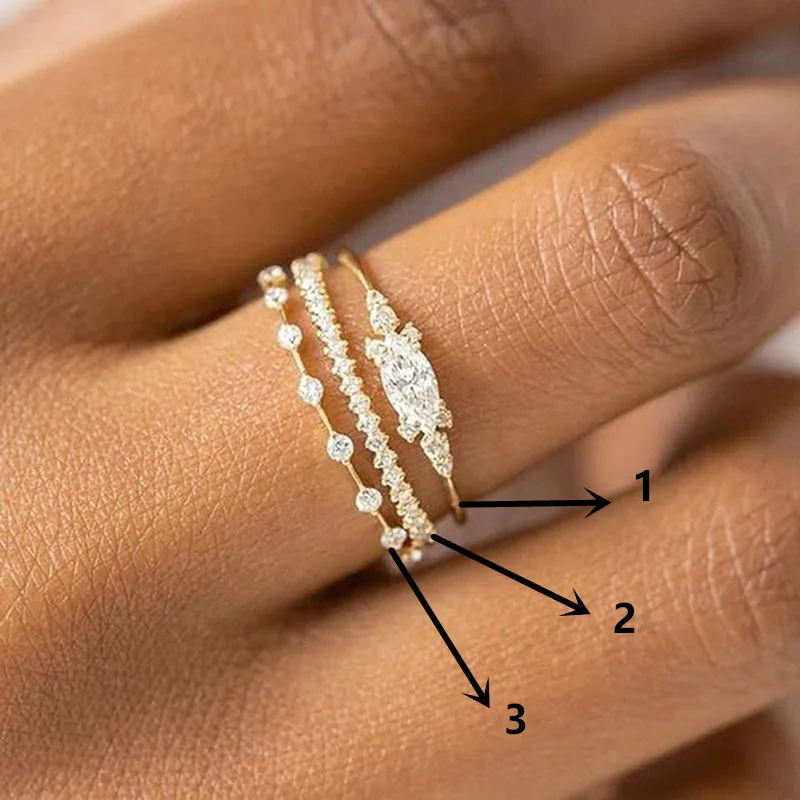 New Creative Stackable Rings for Women Bling Bling Wedding Finger Ring with Brilliant CZ Gold Color Fashion Jewelry Drop Ship
New Creative Stackable Rings for Women Bling Bling Wedding Finger Ring with Brilliant CZ Gold Color Fashion Jewelry Drop Ship