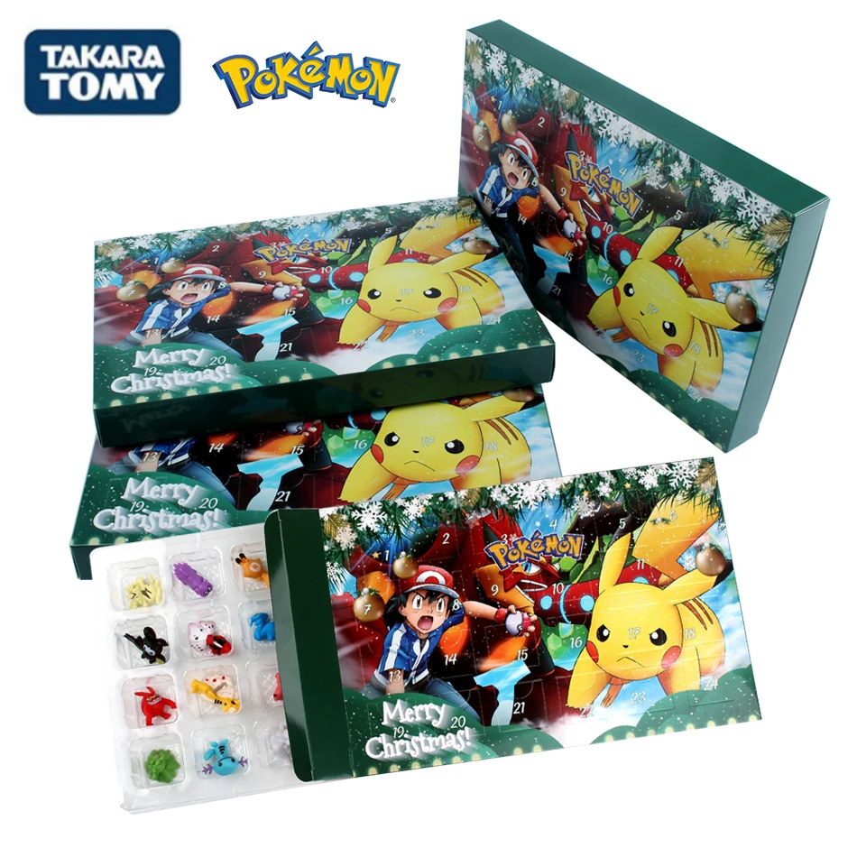 Pokemon Figures Christmas Advent Calendar with Gift Box Original Pikachu Anime Figure Toy for Boys Girls Kids Children Presents
Pokemon Figures Christmas Advent Calendar with Gift Box Original Pikachu Anime Figure Toy for Boys Girls Kids Children Presents