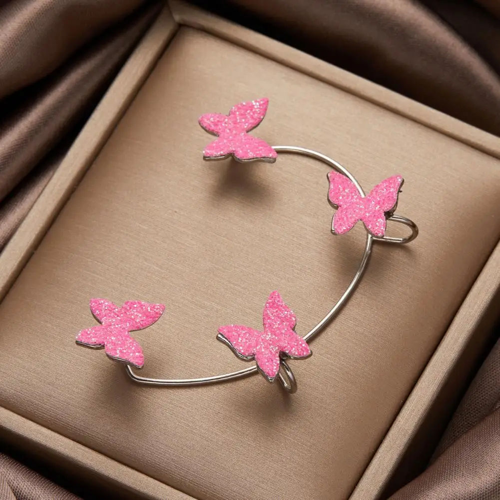 Safe 1 Pair Terrific Arc Lady Earrings Jewelry Clip Earrings Portable for Shopping
Safe 1 Pair Terrific Arc Lady Earrings Jewelry Clip Earrings Portable for Shopping