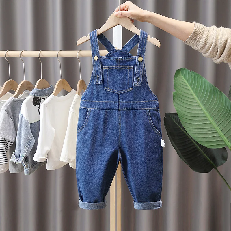 Boys' Overalls Children's Spring Korean Style Baby Pants Spring and Autumn Children's Jeans Western Style Fashion Spring Fashion
Boys' Overalls Children's Spring Korean Style Baby Pants Spring and Autumn Children's Jeans Western Style Fashion Spring Fashion